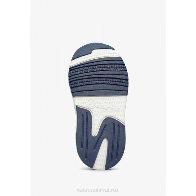 jesko vl. Naturino djeca ZF0X413 tenisice od antilopa i tehničke tkanine golubije siva