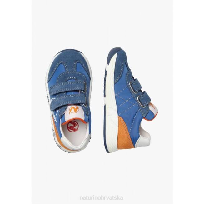 jesko vl. Naturino djeca ZF0X420 tenisice od antilopa i tehničke tkanine svijetlo plava