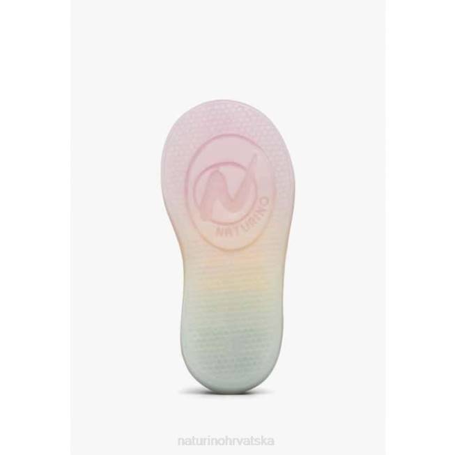 korey 2 zip Naturino djeca ZF0X404 kožne tenisice bijela