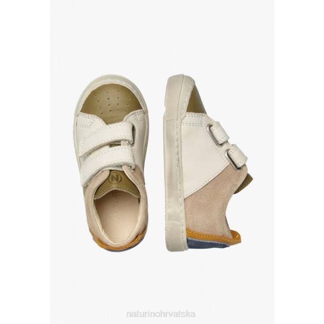 trajan vl Naturino djeca ZF0X496 tenisice od kože i antilopa golubije siva