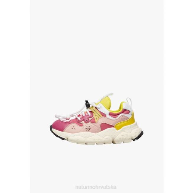 yamano 3 junior. Naturino djeca ZF0X36 tenisice od eko kože i tehničke tkanine fuksija