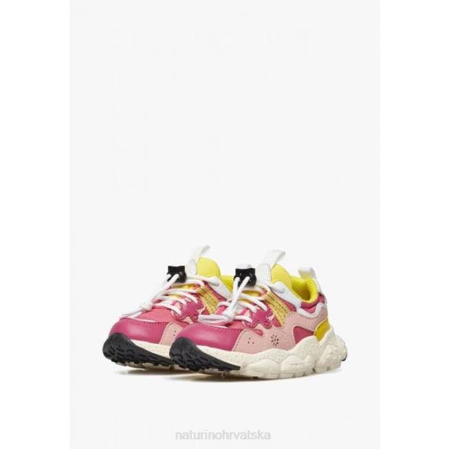 yamano 3 junior. Naturino djeca ZF0X36 tenisice od eko kože i tehničke tkanine fuksija