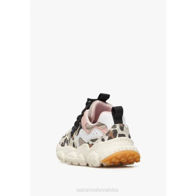yamano 3 junior. Naturino djeca ZF0X37 tenisice od umjetne kože i tehničke tkanine bež-bijela